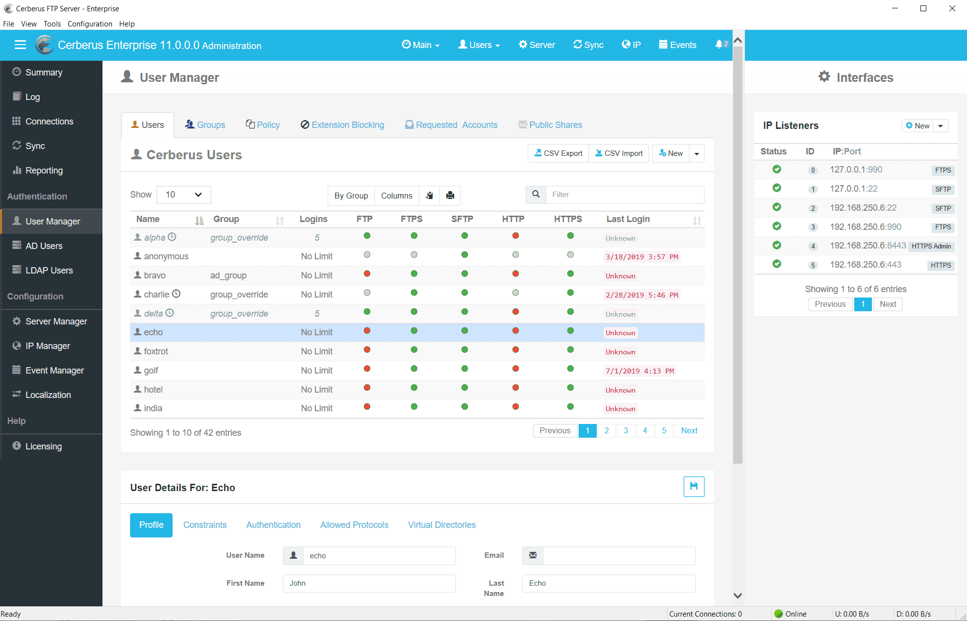 cerberus_11_user_manager Cerberus FTP Server 11 User Manager