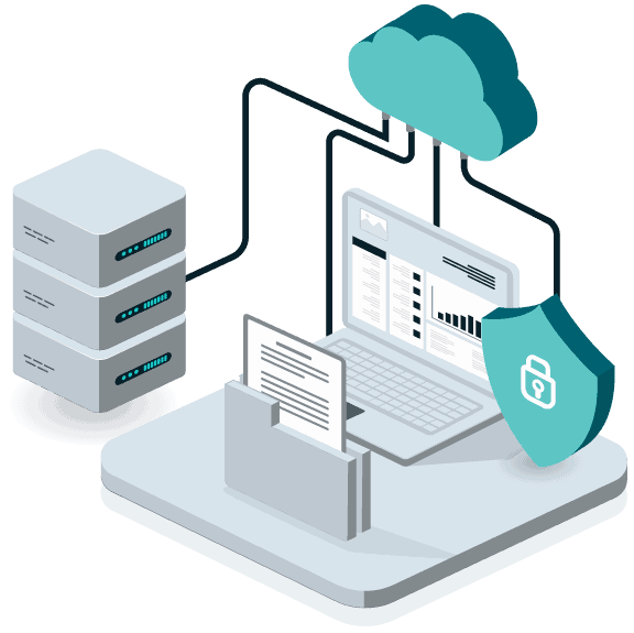 FTP Server with Web Portal FTP Server with Web Portal Illustration